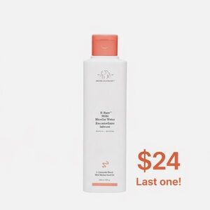 Drunk Elephant E-Rase Micellar Water with Coral and White Design